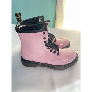 Dr. Martin  Pink Combat Boot Kid  Size 2